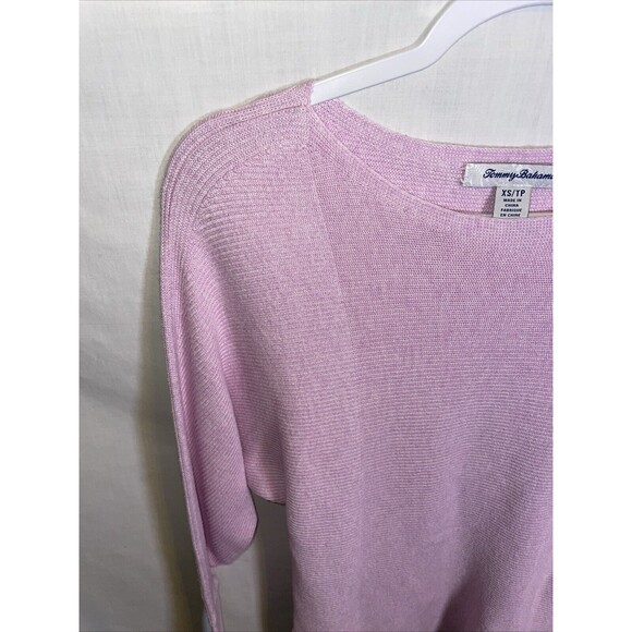 Tommy Bahama Women’s Dolman Light Sweater Size XS Pink Going Out Party City - Picture 5 of 12